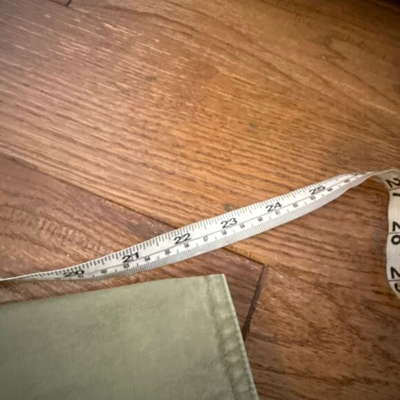 L.L. Bean Vintage Chore Barn Jacket leather collar size large Olive green RARE - Picture 9 of 11